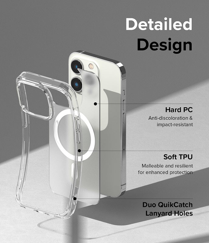 Hard PC and Soft TPU case designed for iPhone 14 Pro 6.1" magsafe case
