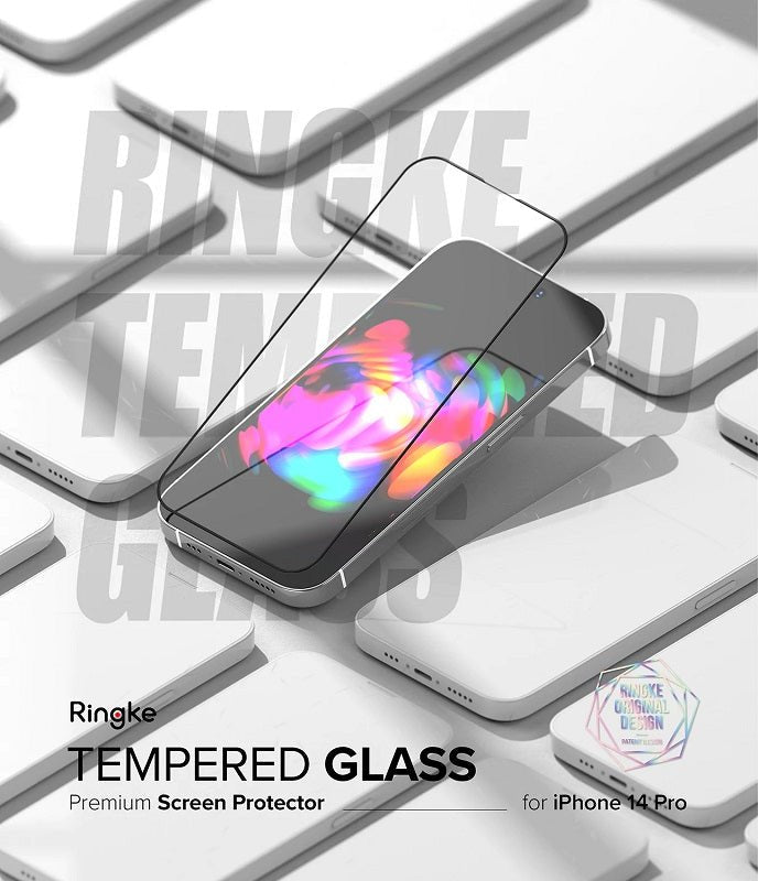 iPhone 14 Pro Glass Screen Protector With Installation By Ringke