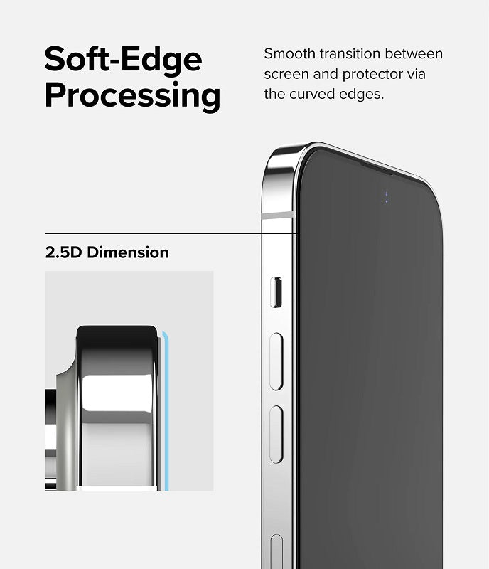 iPhone 14 Pro Glass Screen Protector With Installation By Ringke
