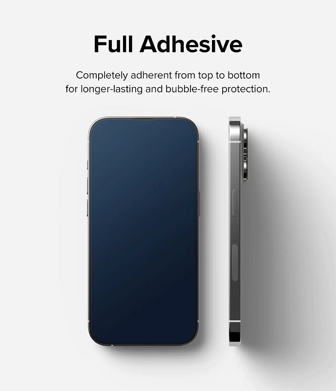 Experience long-lasting and bubble-free protection with our full adhesive design, ensuring a secure and durable bond with your iPhone 14 Pro Max's 