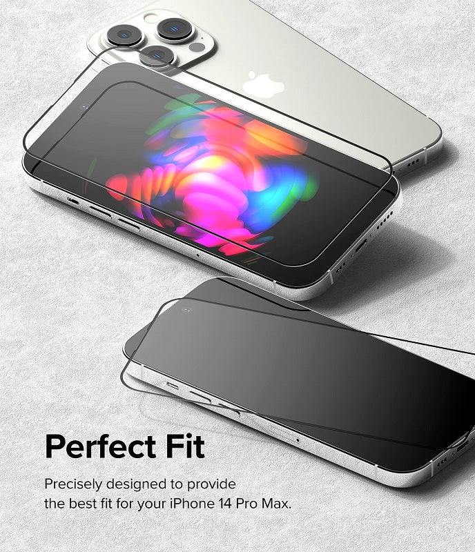 Discover the perfect fit glass screen protector designed exclusively for the iPhone 14 Pro Max.