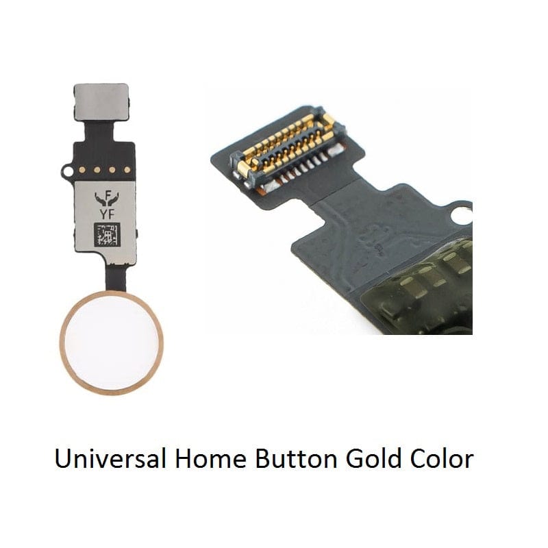 iPhone 7/7+/8/8+ Replacement Home Button Gold