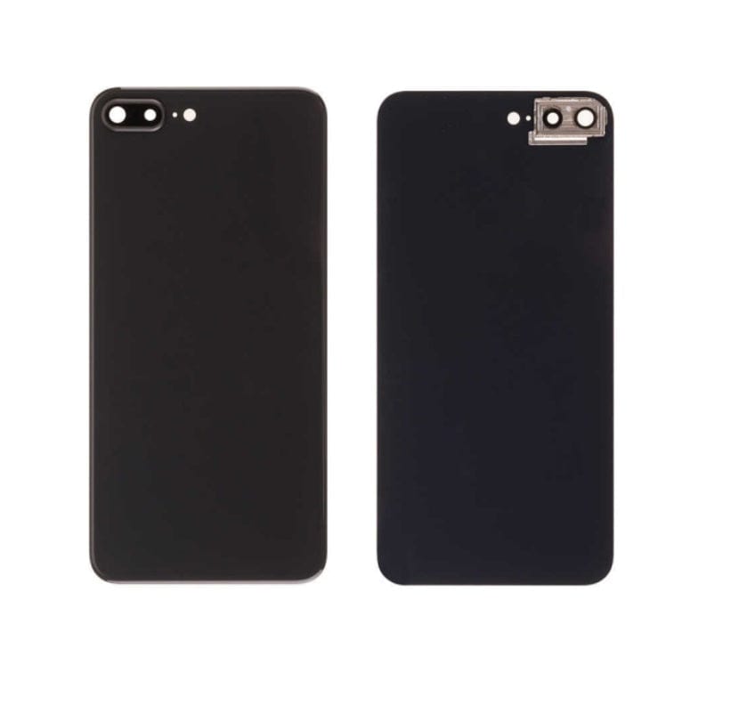 iPhone 8 Plus Back Glass with Lens Replacement Black