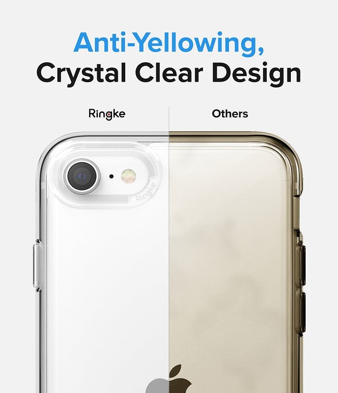 Anti-yellowing crystal clear case for iPhone se 3rd generation