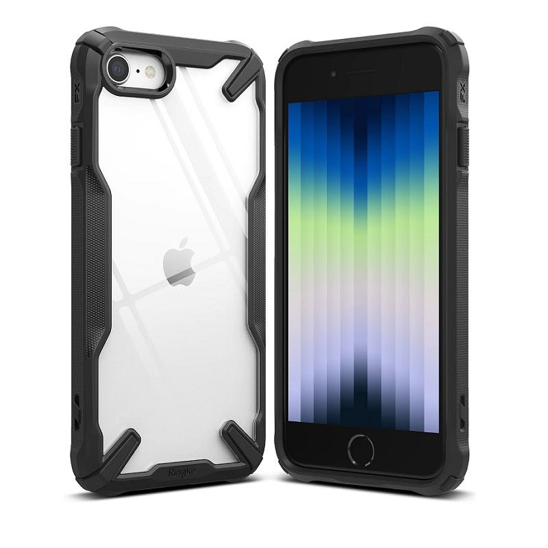 iPhone SE (3rd / 2nd generation) / 8 / 7 Fusion-X Black Case By Ringke