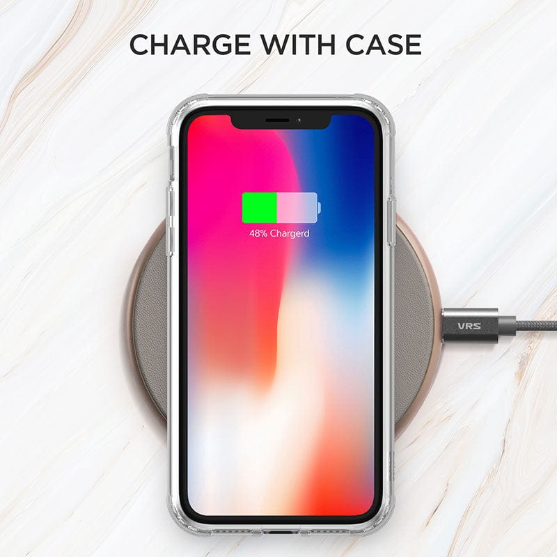 iPhone X and iPhone XS case is compatible with wireless chargers for added convenience