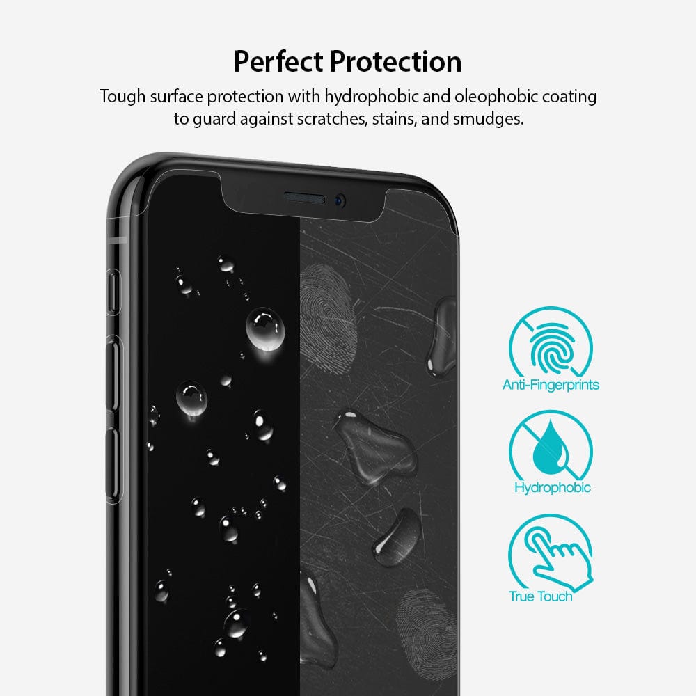iPhone X / XS ID FULL COVER Screen Protector By Ringke
