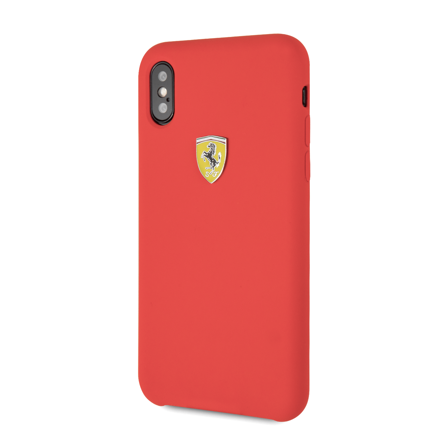 Ferrari Soft Slim Case for iPhone X and XS, combining sleek design with premium protection