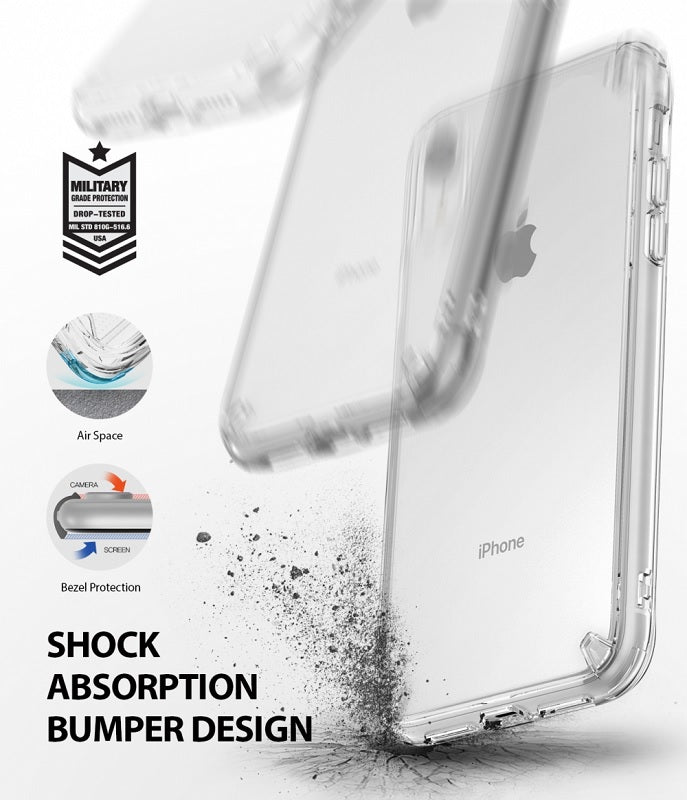 iPhone XR Fusion Clear Case by Ringke