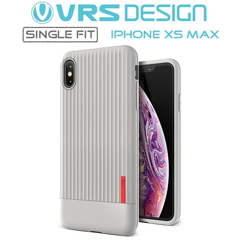 iPhone XS MAX Single Fit Grey Case By VRS Design