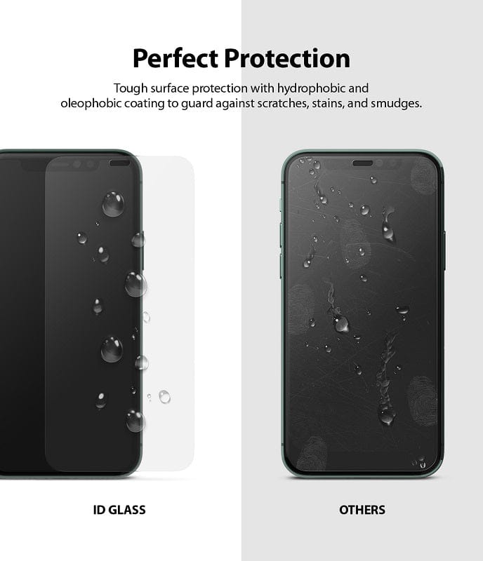 iPhone X/XS/11 Pro ID Glass Screen Protector By Ringke - 2 Pieces