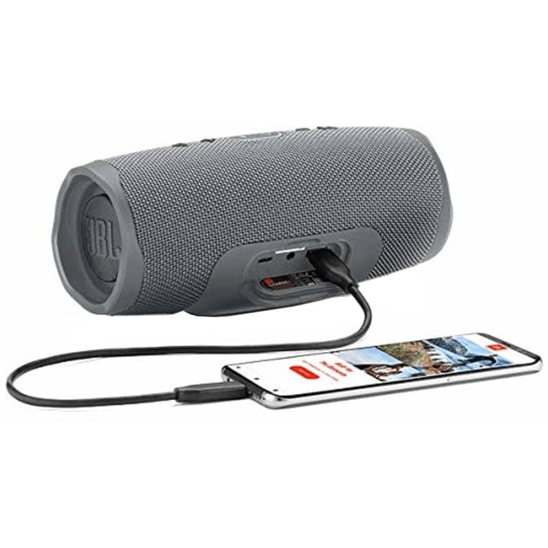 JBL Charge 4 Portable Bluetooth Speaker - Grey