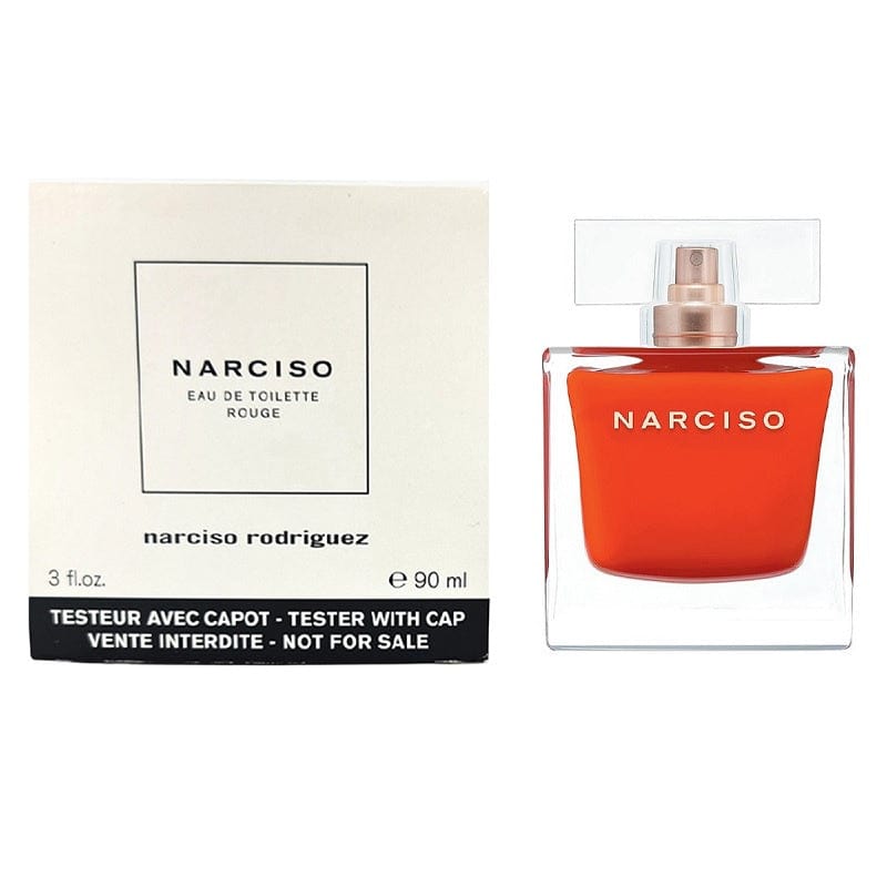 Narciso Rodriguez Rouge 90ml EDT Women Tester Bottle