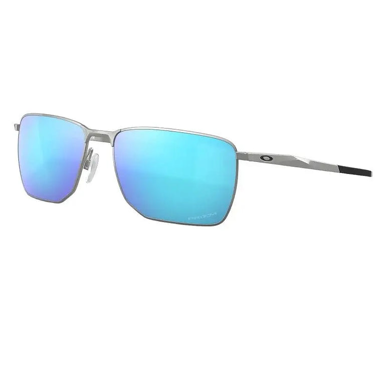 Oakley OO4142 414204 Silver Prizm Sapphire Blue 58mm Sunglasses