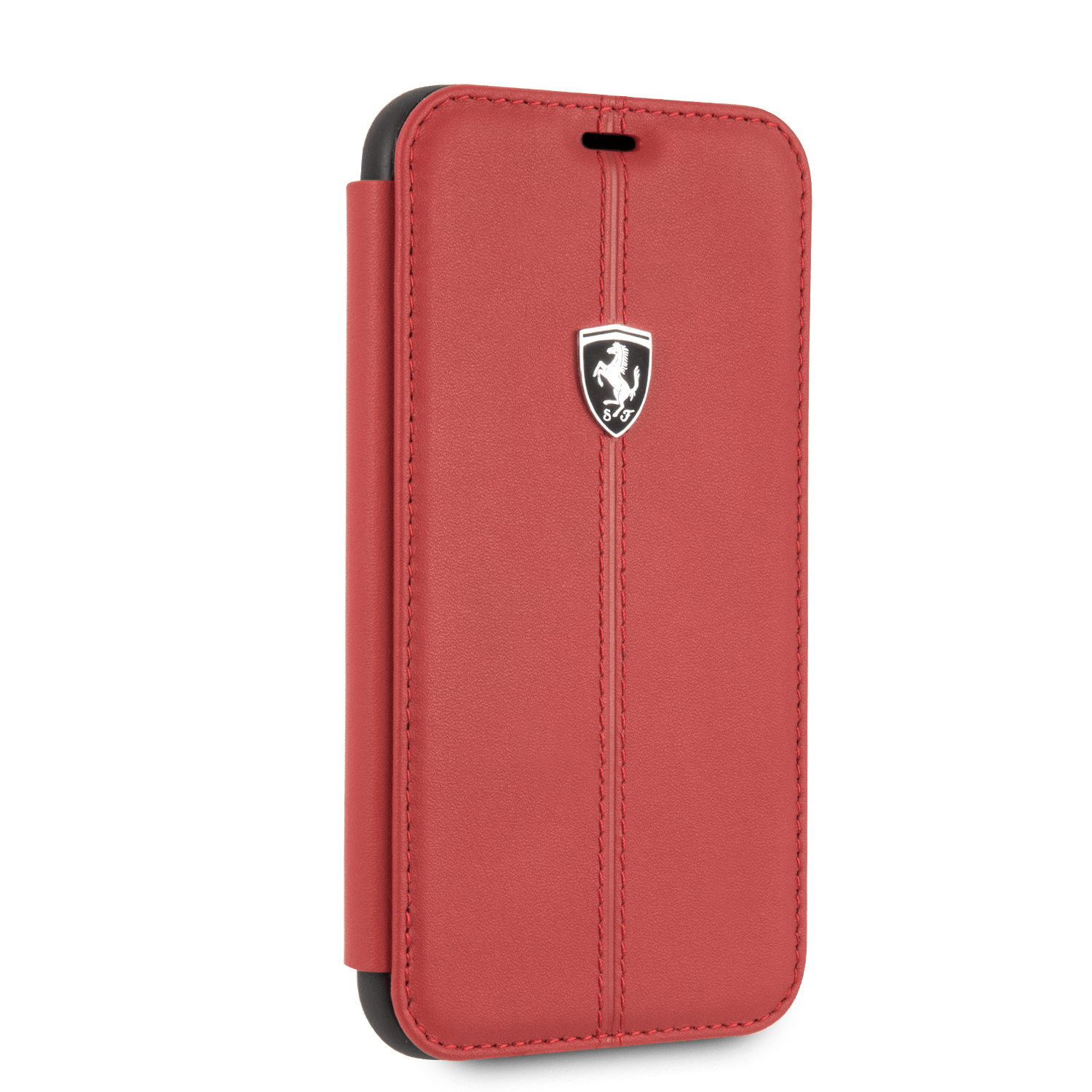 Official Ferrari Genuine Leather Heritage RED Case for iPhone XR