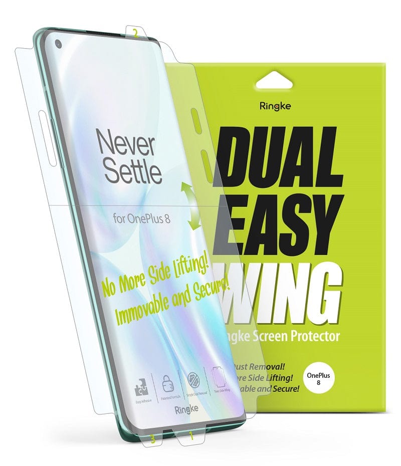 OnePlus 8 Screen Protector Dual Easy Wing Film By Ringke