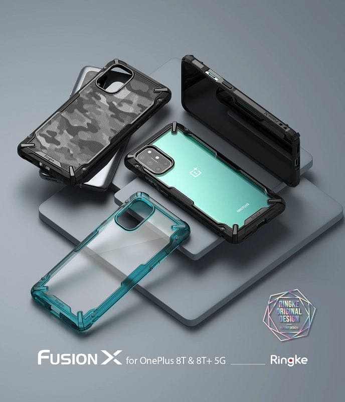 OnePlus 8T / 8T+ 5G Case Black Fusion X By Ringke