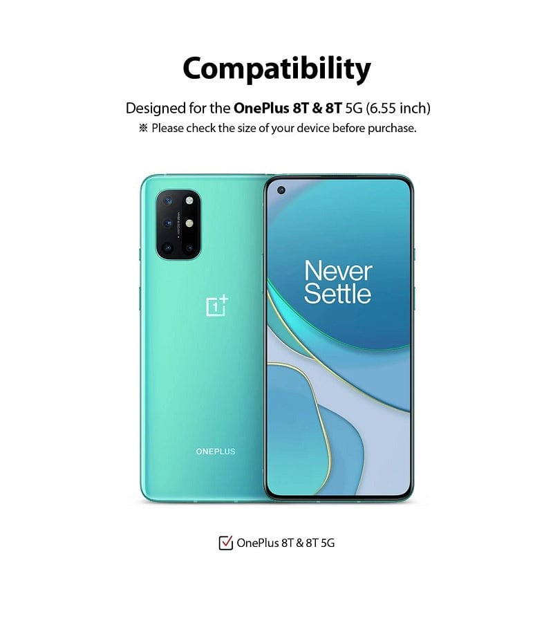 OnePlus 8T / 8T+ 5G Screen Protector Dual Easy Film Ringke