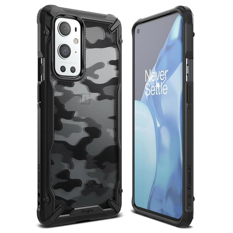 OnePlus 9 Pro Case Camo Black Fusion X By Ringke