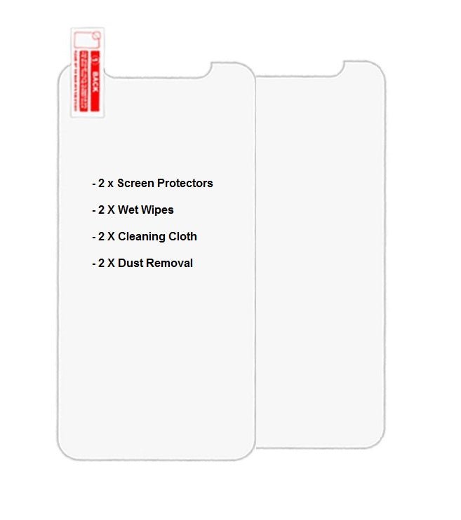OPPO A75 Glass Screen Protector - 2 Pieces
