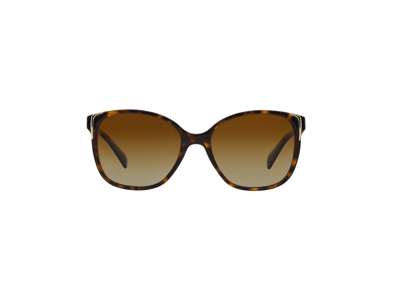 Prada Polarized Sunglasses PR 01OS 55 Brown & Tortoise