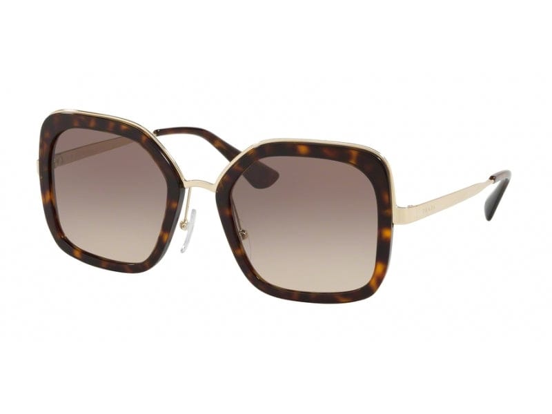Prada Womens Sunglasses PR 57US 54 Grey-Black & Tortoise