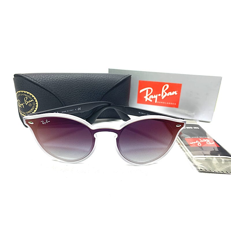 Ray-Ban Blaze RB4380N 6355U0 Transparent - Grey Lenses (Nylon)