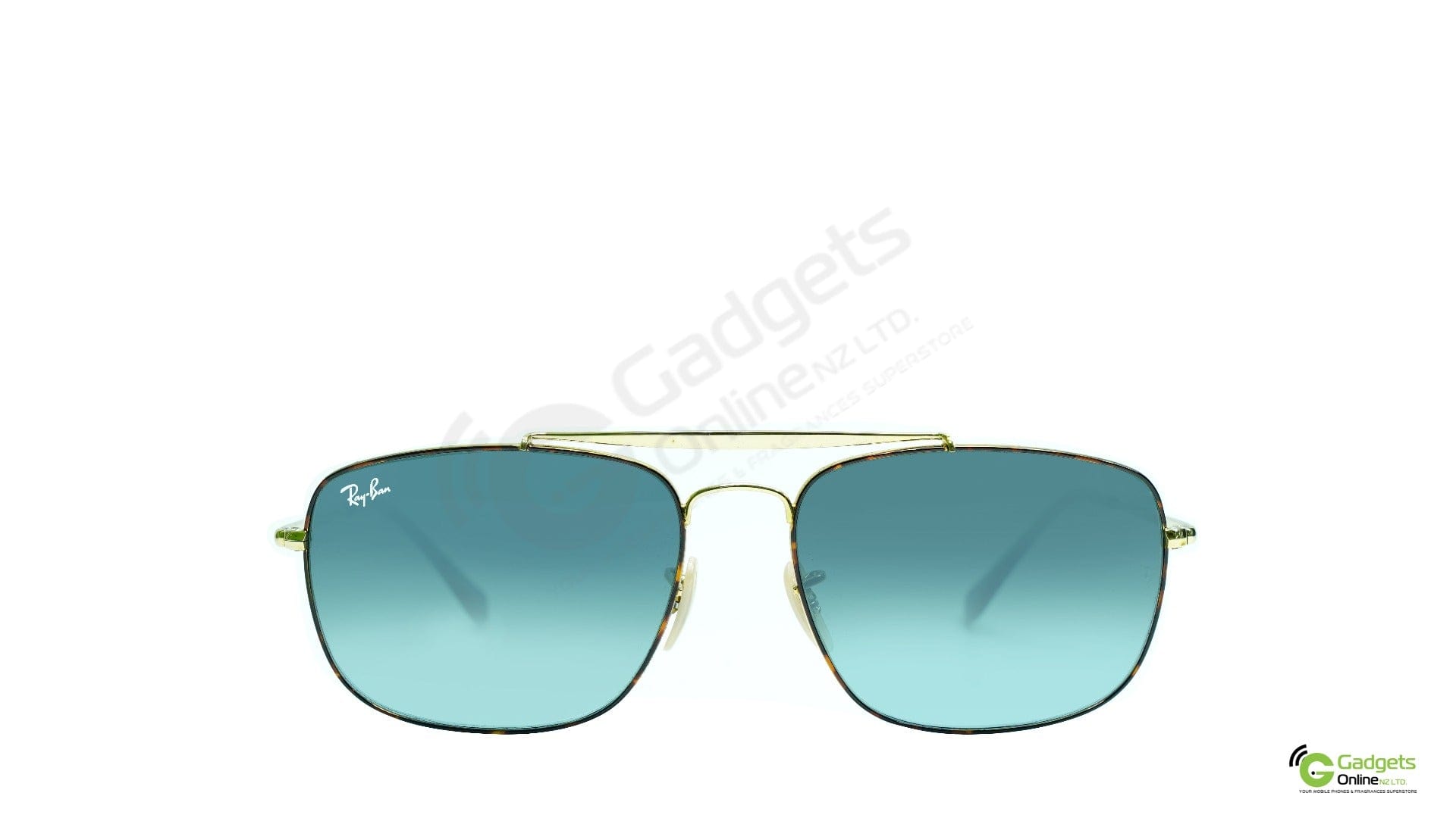 Ray-Ban Colonel RB3560 91023M Tortoise - Blue Lenses (Steel)