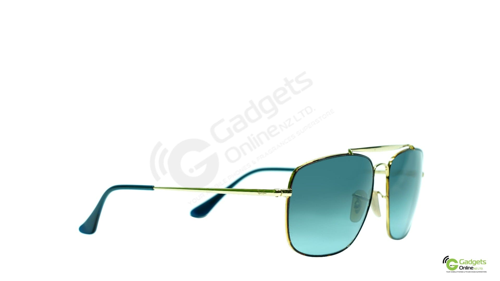 Ray-Ban Colonel RB3560 91023M Tortoise - Blue Lenses (Steel)