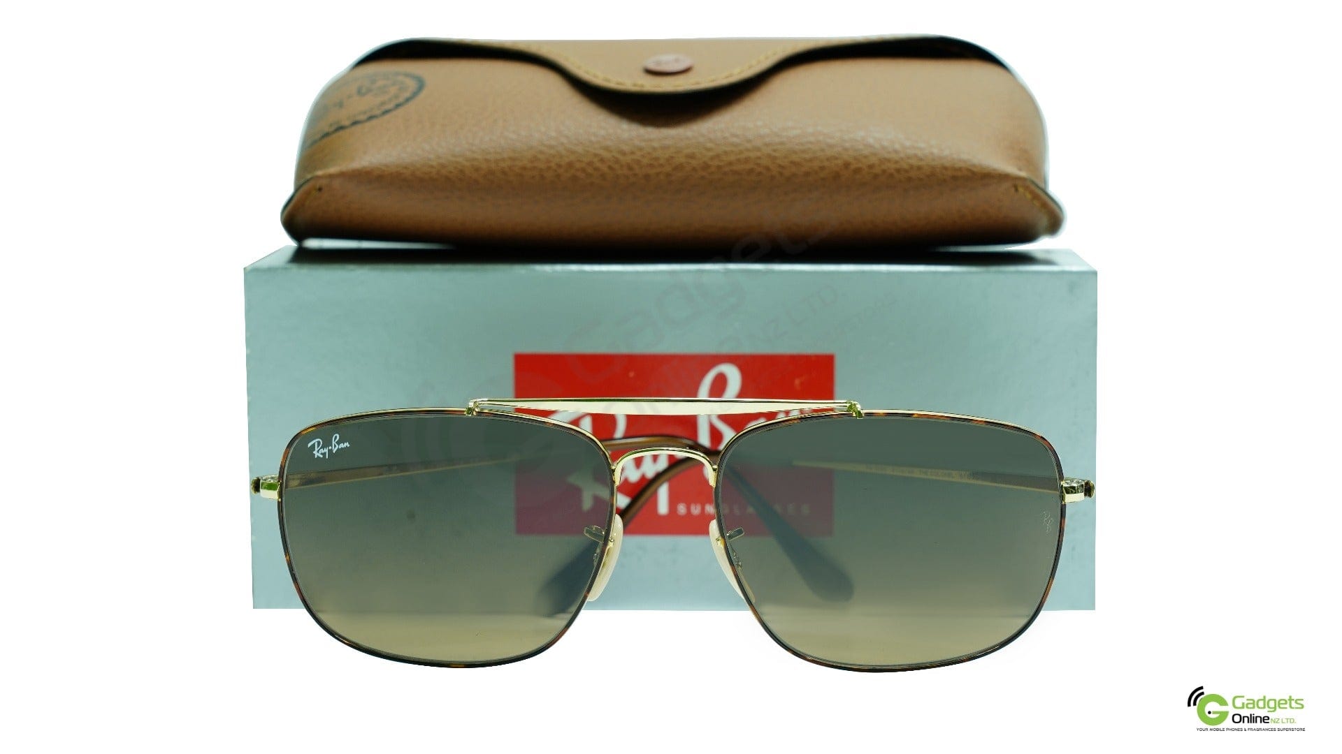 Ray-Ban Colonel RB3560 910443 Tortoise - Brown Lenses (Steel)