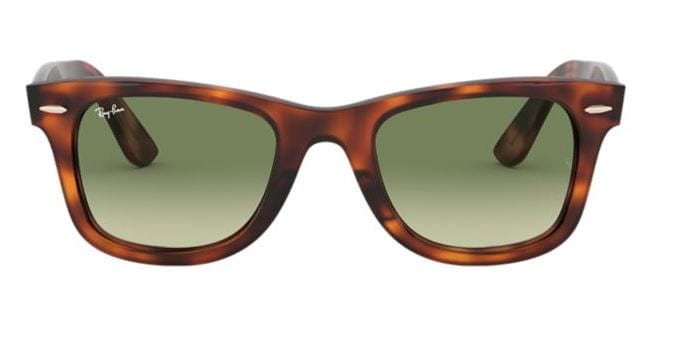 Ray-Ban Wayfarer Ease RB4340 63974M Tortoise - Green Lenses(Injected)