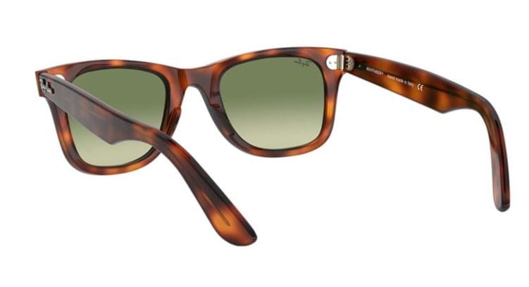 Ray-Ban Wayfarer Ease RB4340 63974M Tortoise - Green Lenses(Injected)