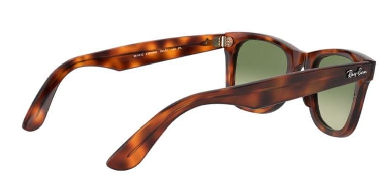 Ray-Ban Wayfarer Ease RB4340 63974M Tortoise - Green Lenses(Injected)