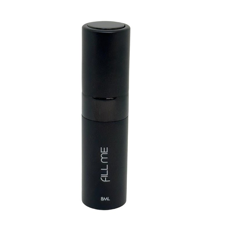 Refillable 8ml Travel Perfume Atomiser Bottle Black By Fill Me