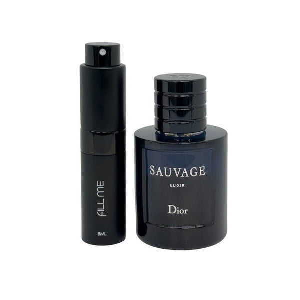 Shop Refilled 8ml Christian Dior Sauvage Elixir Spray-Sample Online