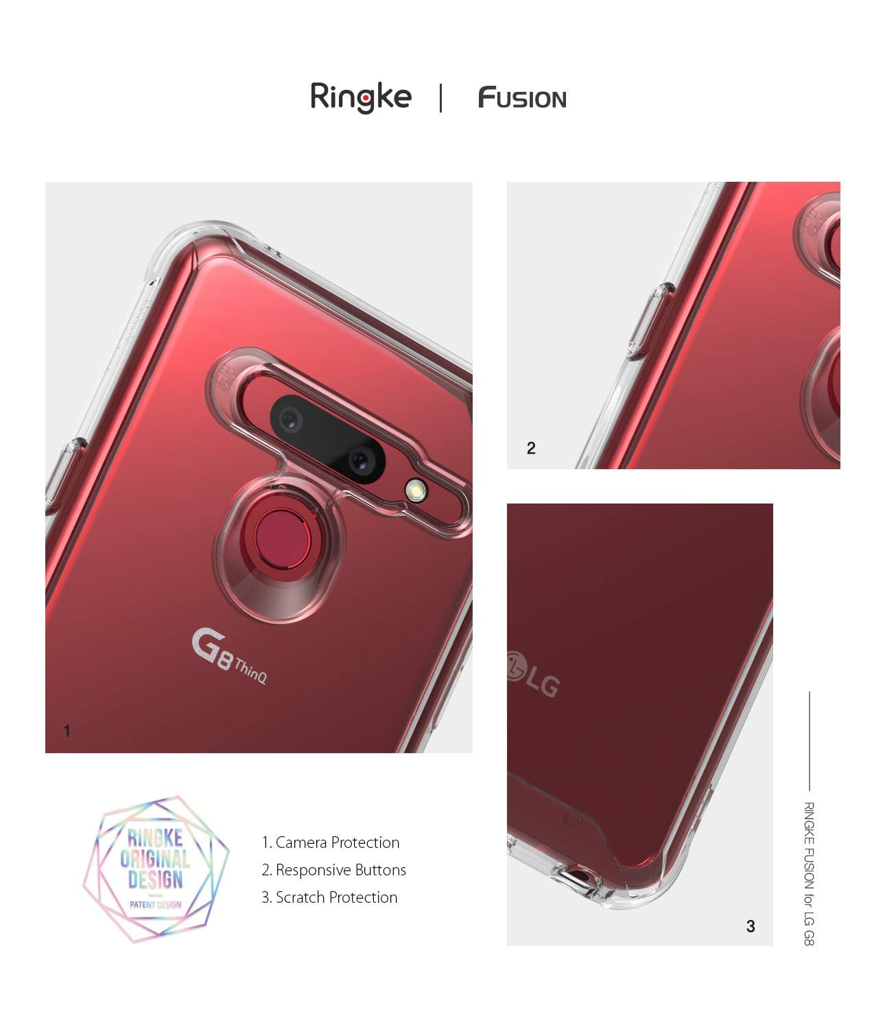 Ringke Fusion Case for LG G8 Thinq 