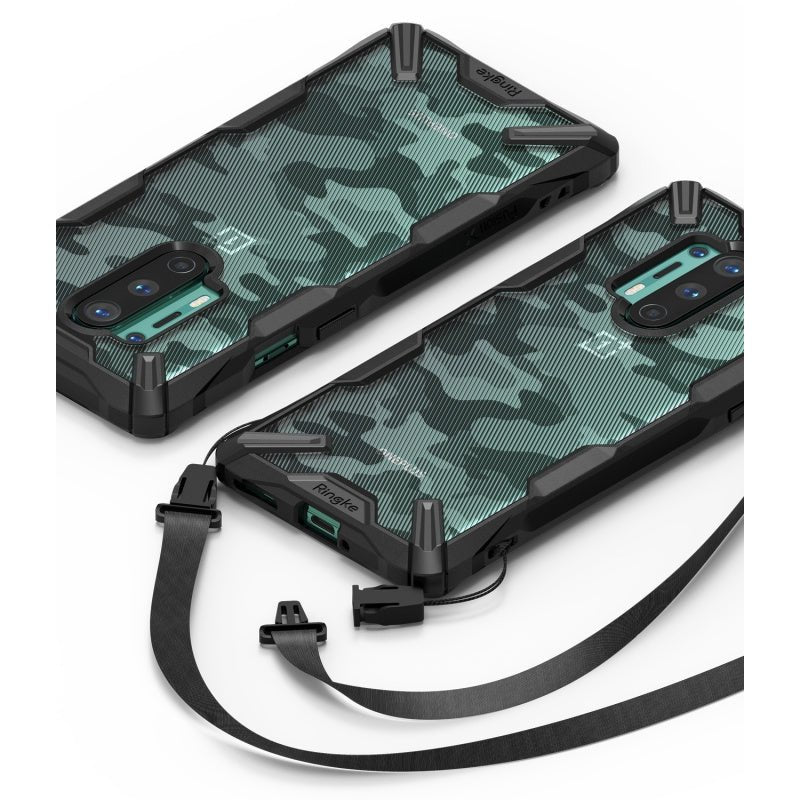 Ringke Fusion X Case for OnePlus 8 Pro Camo Black
