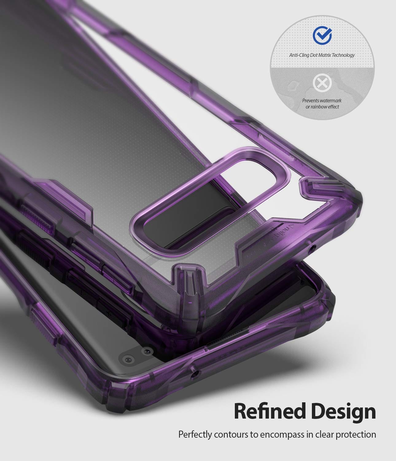 Ringke Fusion-X Double Protection Case for Galaxy S10 Plus - Royal Purple