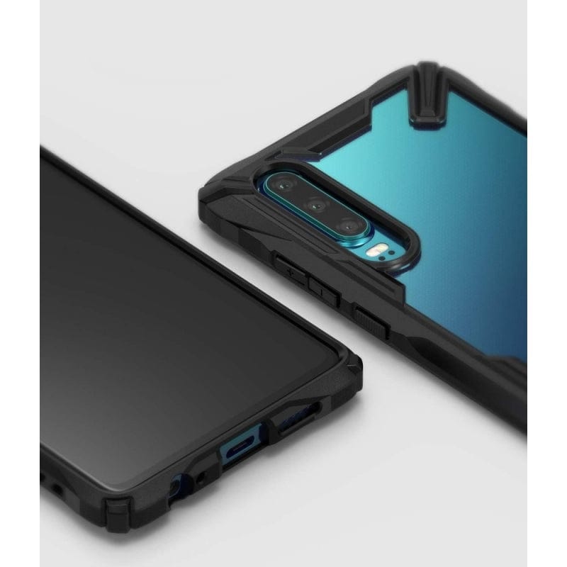 Ringke Fusion-X Phone Cases For Huawei P30 - Black