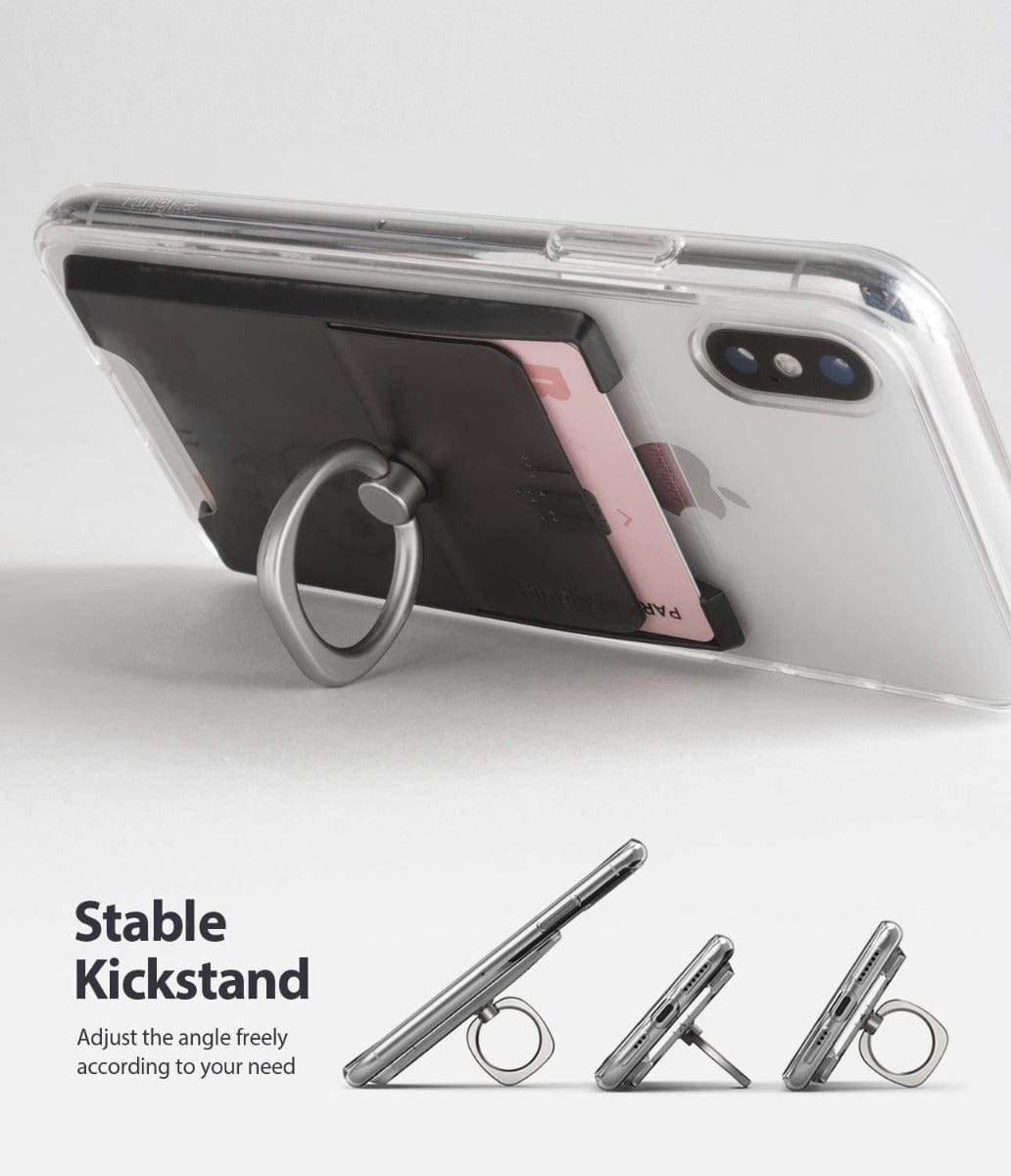 Ringke Ring Slot Card Holder for iPhone, Galaxy, Pixel and More