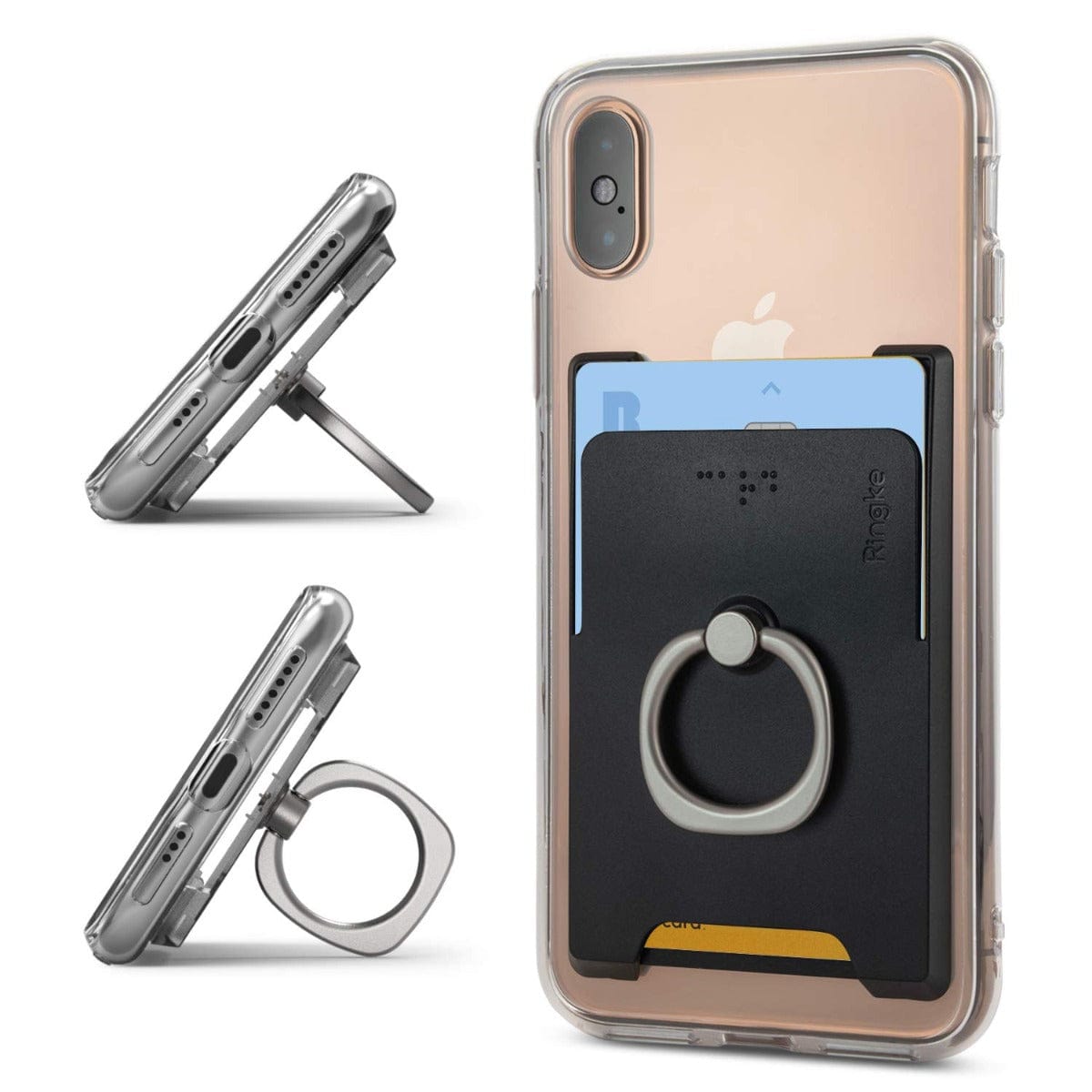 Ringke Ring Slot Card Holder for iPhone, Galaxy, Pixel and More