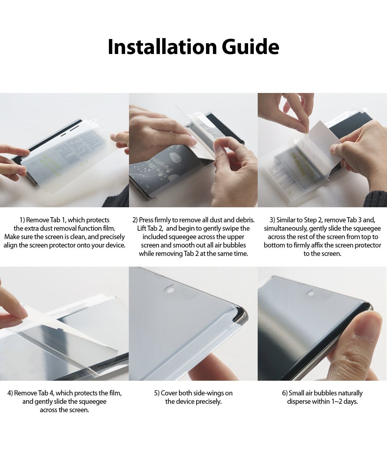 Samsung A21s Screen Protector Dual Easy Film Ringke