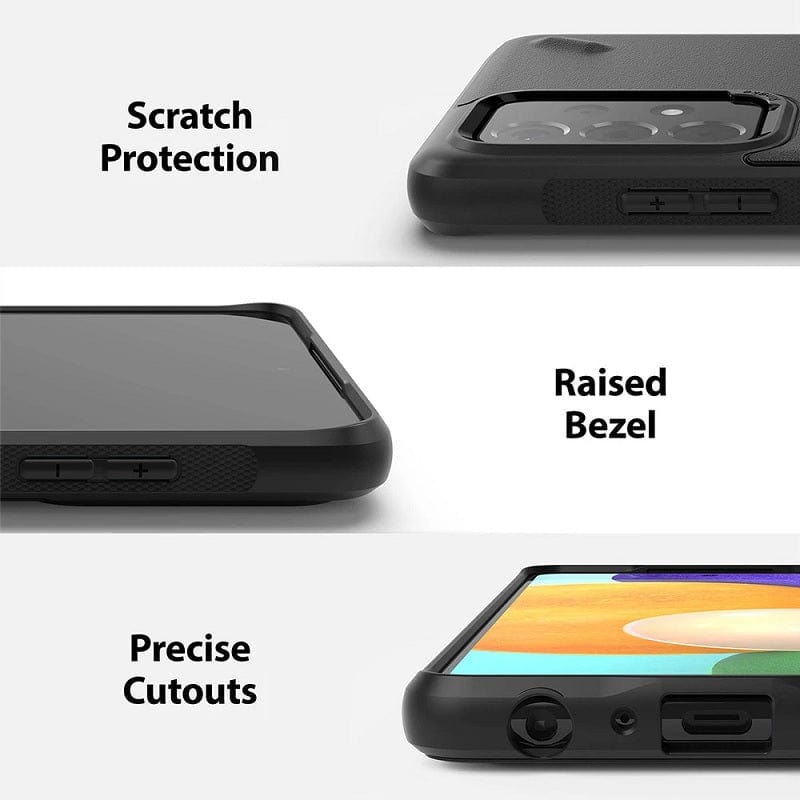Samsung A52 / A52 5G Case Onyx Black By Ringke