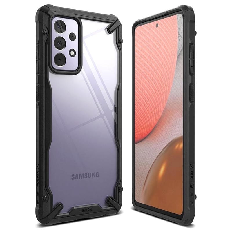 Samsung A72 Case Black Fusion X By Ringke
