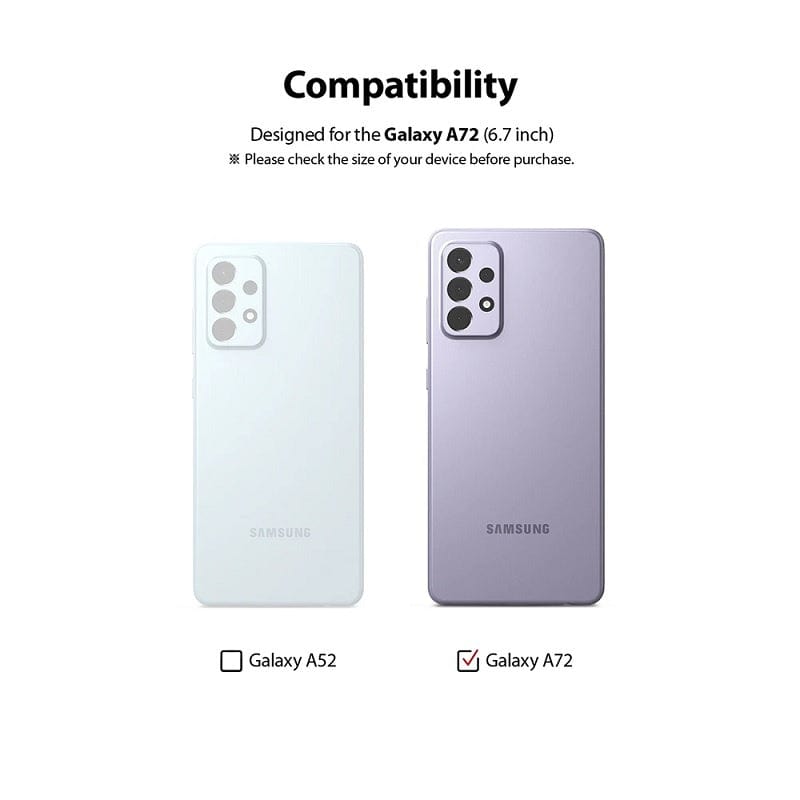 Samsung A72 Glass Screen Protector By Ringke
