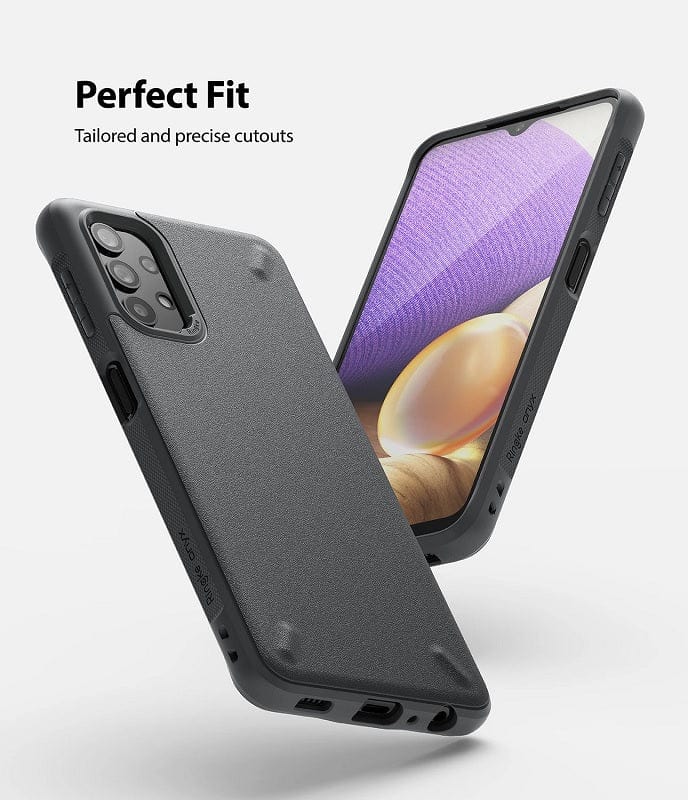 Perfect Fit tailored and precise cutouts case for Galaxy A32
