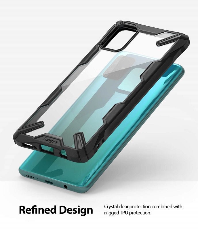 Crystal clear protection rugged case with TPU protection 