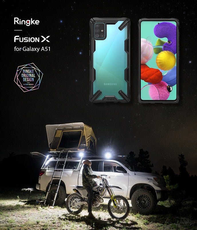 Samsung Galaxy A51 Fusion X Black Case By Ringke
