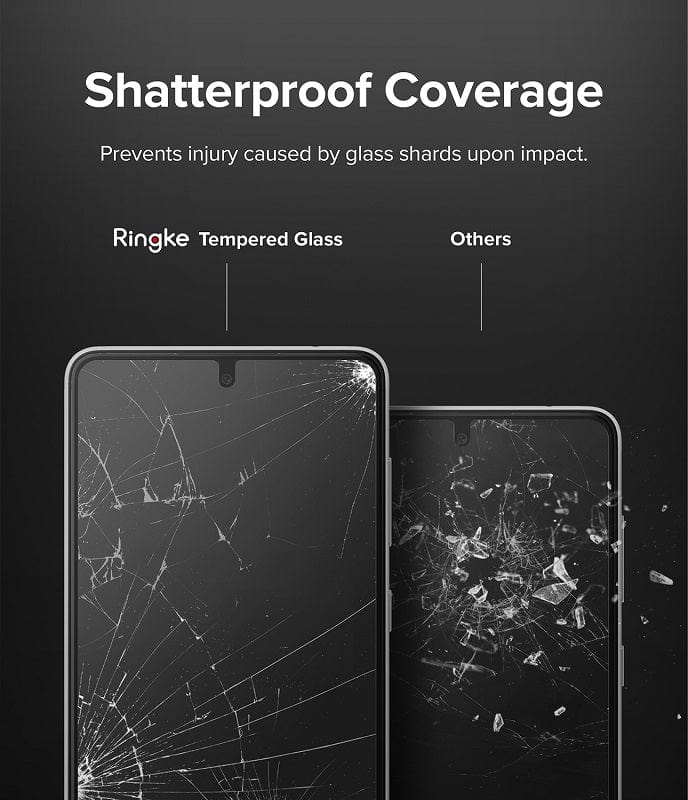 Samsung Galaxy A73 5G ID Glass Screen Protector By Ringke - 2 Pieces