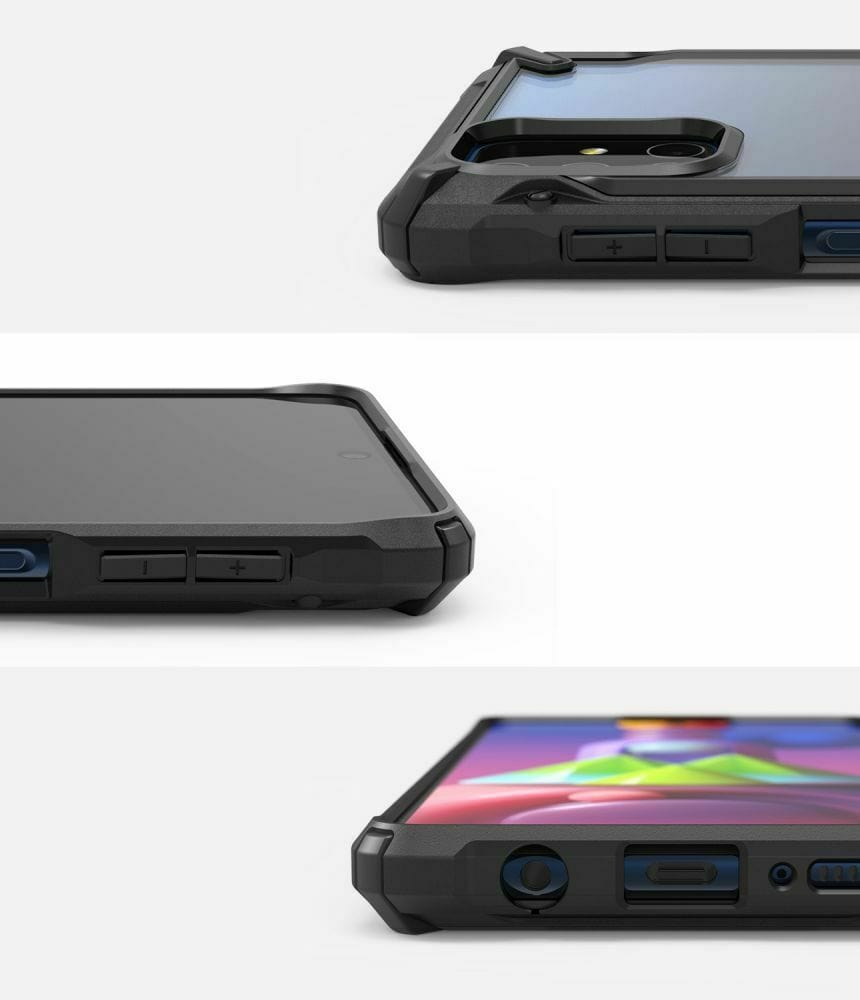 Samsung Galaxy M51 Black Case Ringke Fusion-X